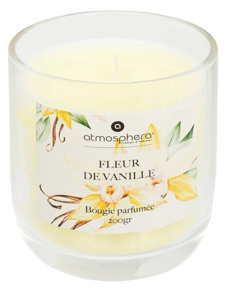 Ароматна свещ atmosphera Oudy, Стъкло, 200 g - Soft Linen