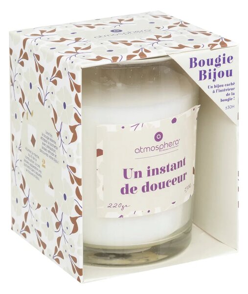 Ароматна свещ atmosphera Mily, Стъкло, 220 g - Coconut