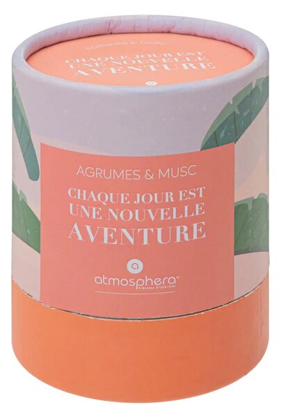 Ароматна свещ atmosphera Jomy, Стъкло, 200 g - Magnolia