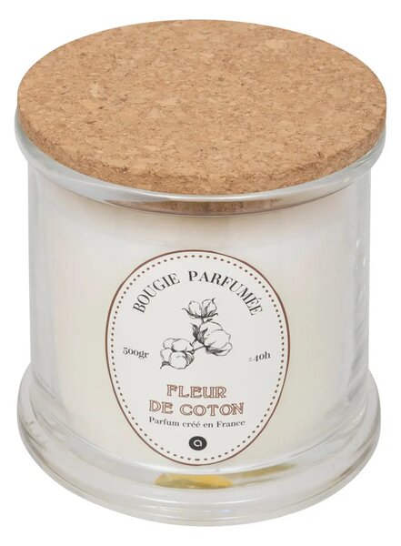 Ароматна свещ atmosphera Hapo, Стъкло, 500 g - Almond