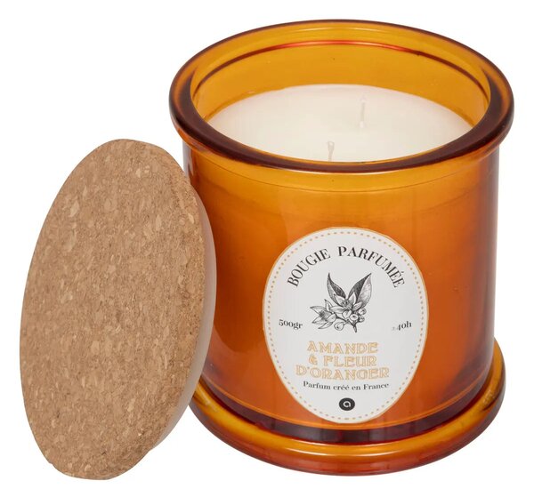 Ароматна свещ atmosphera Hapo, Стъкло, 500 g - Almond