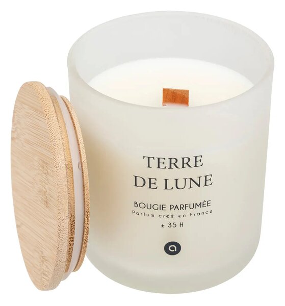 Ароматна свещ atmosphera Sana, Стъкло, 255 g - Terre de Lune
