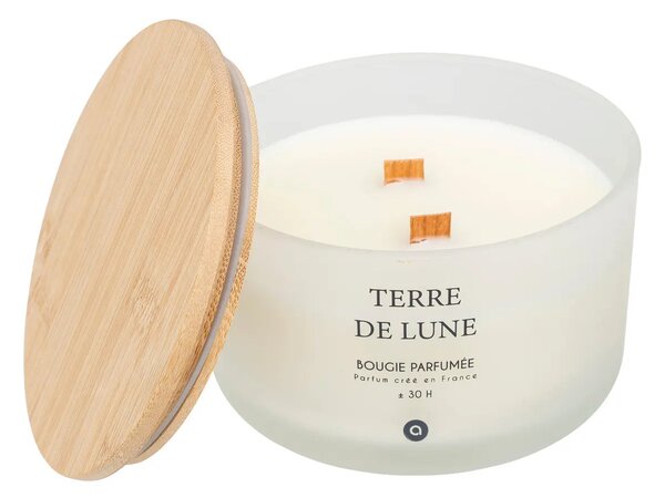 Ароматна свещ atmosphera Sana, Стъкло, 420 g - Terre de Feu
