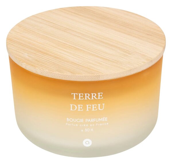 Ароматна свещ atmosphera Sana, Стъкло, 420 g - Terre de Feu