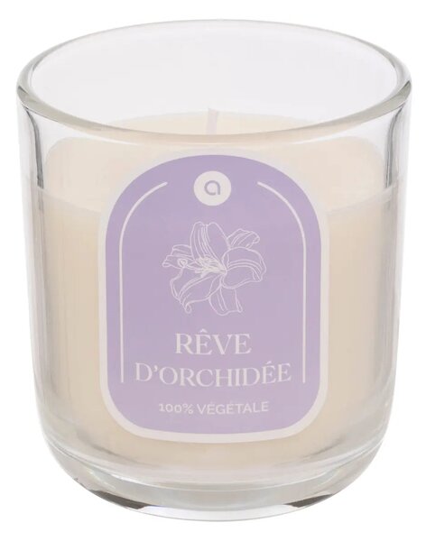 Ароматна свещ atmosphera Floa, Стъкло, 210 g - Peach