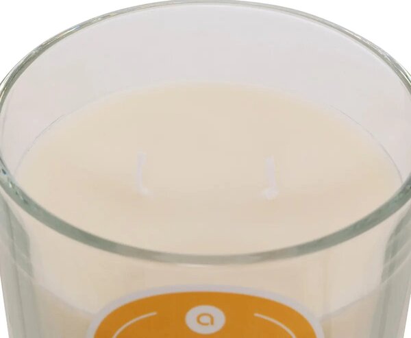 Ароматна свещ atmosphera Floa, Стъкло, 350 g - Amber