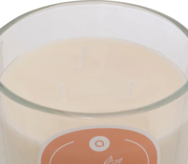 Ароматна свещ atmosphera Floa, Стъкло, 610 g - Peach