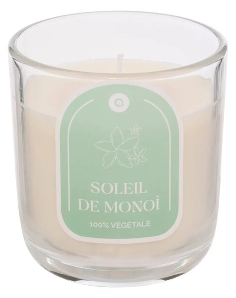 Ароматна свещ atmosphera Floa, Стъкло, 210 g - Monoi