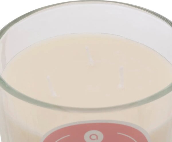 Ароматна свещ atmosphera Floa, Стъкло, 610 g - Peach