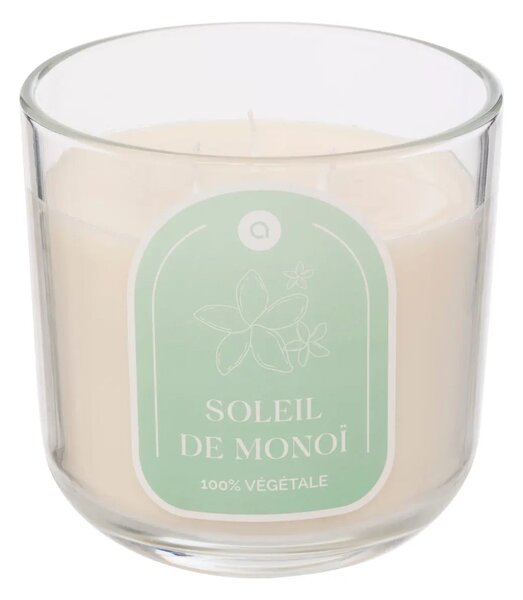 Ароматна свещ atmosphera Floa, Стъкло, 610 g - Peach