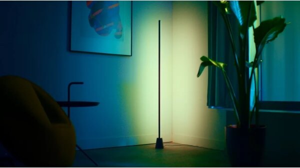 WiZ -LED RGBIC Димируема подова лампа GRADIENT LED/9,7W/230V 2700-6500K Wi-Fi