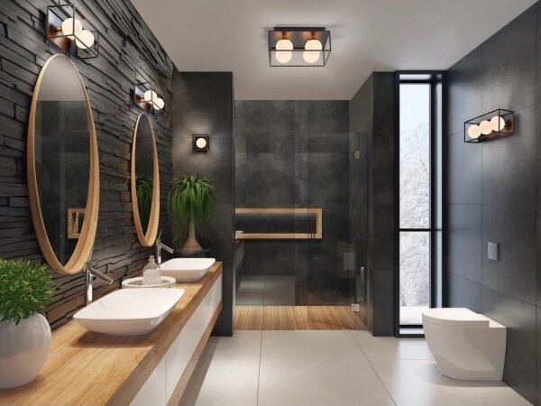 Ledvance - Външен стенен осветител DECOR SQUARE 3xG9/28W/230V IP44