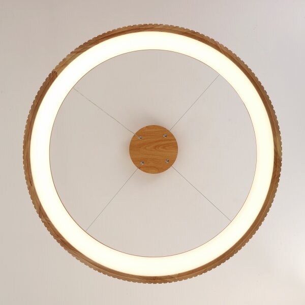Brilagi - LED полилей на кабел FALCON WOOD MODERN LED/60W/230V пр. 80 см дърво
