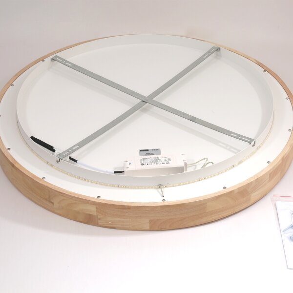 Brilagi-LED Дървен LED плафон FALCON WOOD LED/60W/230V 3000/4000/6000K 80 см