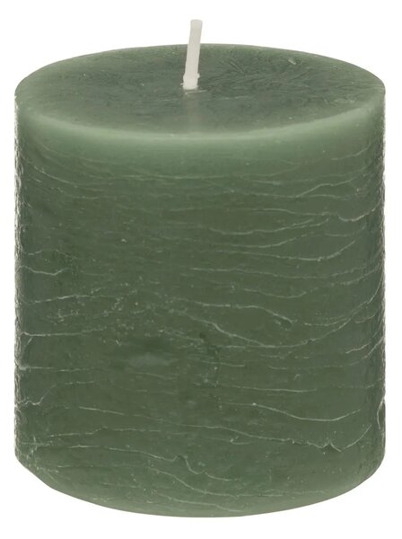 Свещ без аромат atmosphera Olia, Кръгла, 6.7x7 cm - Светлорозов