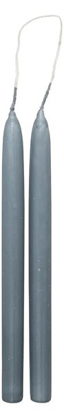 Свещи без аромат atmosphera Hugo, 30 cm, 2 бр - Жълт