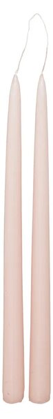 Свещи без аромат atmosphera Hugo, 30 cm, 2 бр - Жълт