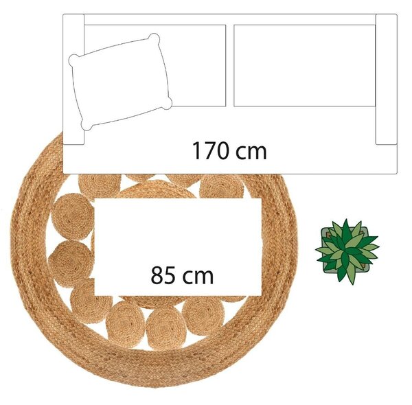 Килим atmosphera Esra, Юта - 80 cm