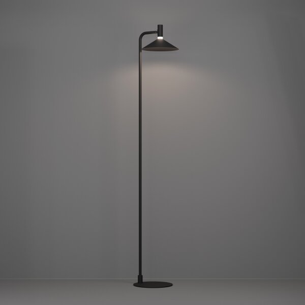 Eglo 902186 - димируема LED RGBW подова лампа CONOMAVILLA-Z LED/7,5W/230V черна