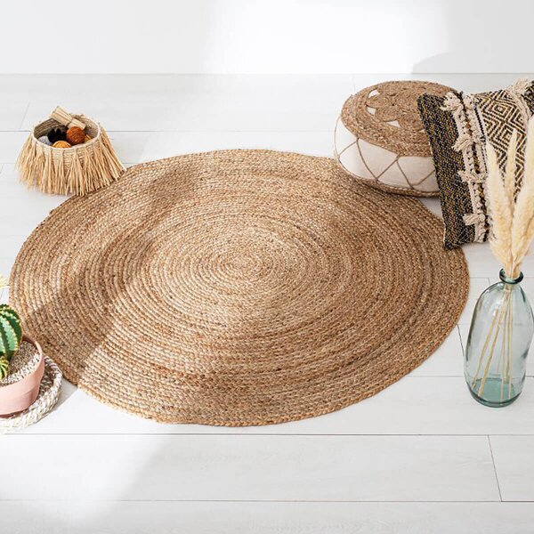 Килим atmosphera Round, 120 cm, Юта - Бял
