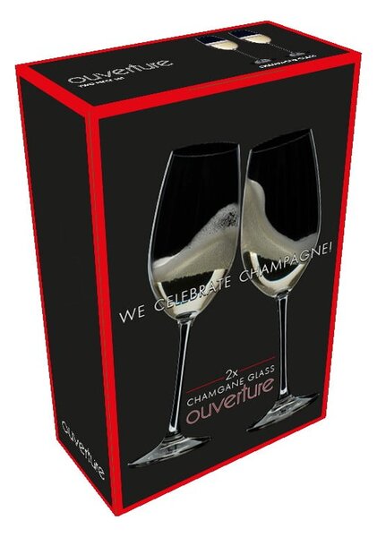 Комплект от 2 чаши за шампанско , 260 ml Ouverture - Riedel