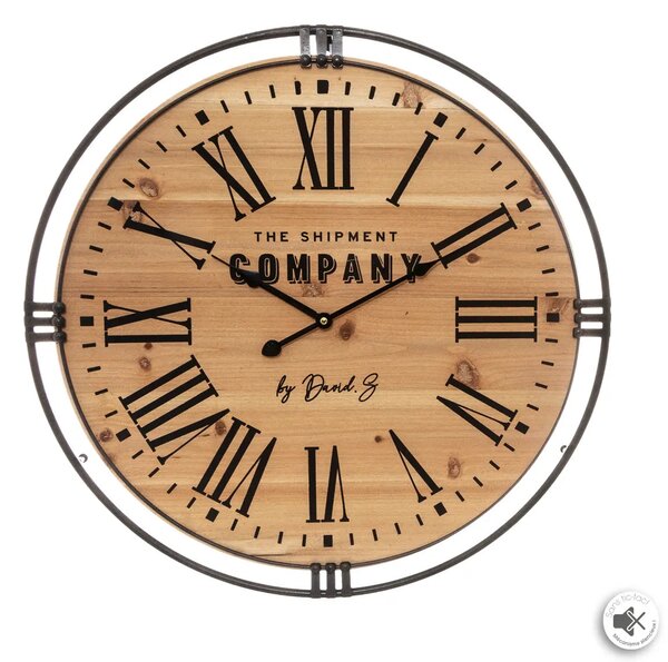 Стенен часовник atmosphera The Colonial Factory, Ø58 см, Метал и MDF