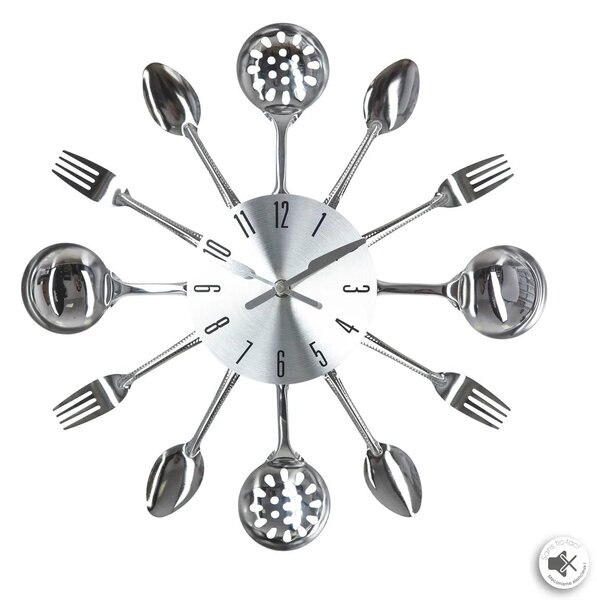 Стенен часовник atmosphera Utensil, Ø38 см, Метал