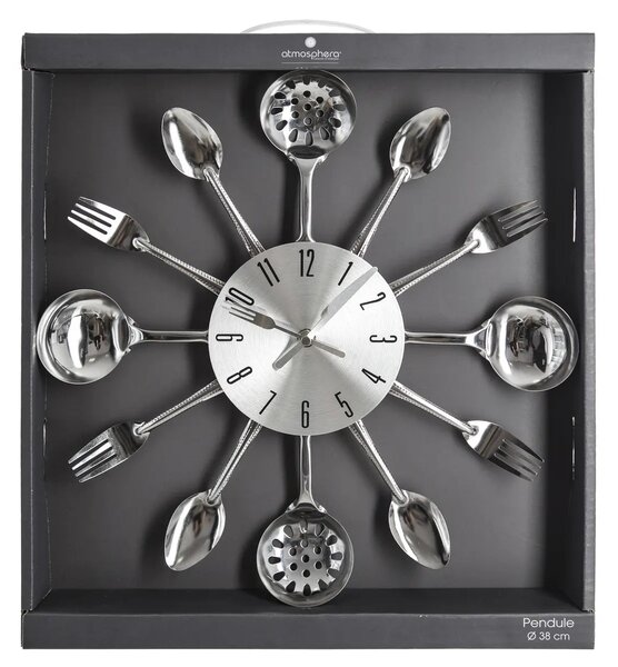 Стенен часовник atmosphera Utensil, Ø38 см, Метал