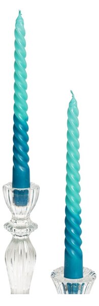 Свещи в комплект от 4 бр. време за горене 3 ч. Dip Dye - Rex London