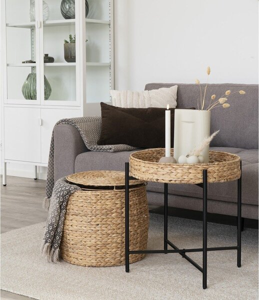 Кръгла маса за съхранение ø 43 cm Delia - House Nordic