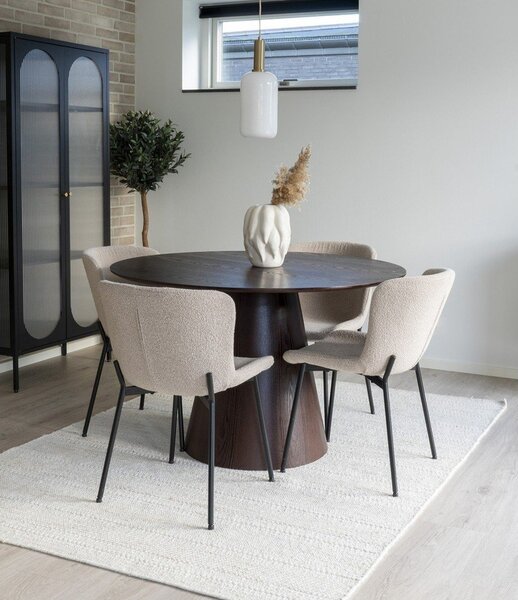 Бежови трапезни столове в комплект от 2 броя Maceda - House Nordic