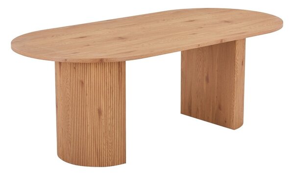 Трапезна маса от декор от топола 100x210 cm Boavista – House Nordic