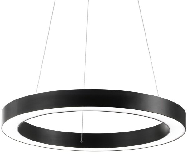 Ideal Lux - LED Пендел ORACLE LED/35W/230V 3000K Ø 70 см CRI 90 черен