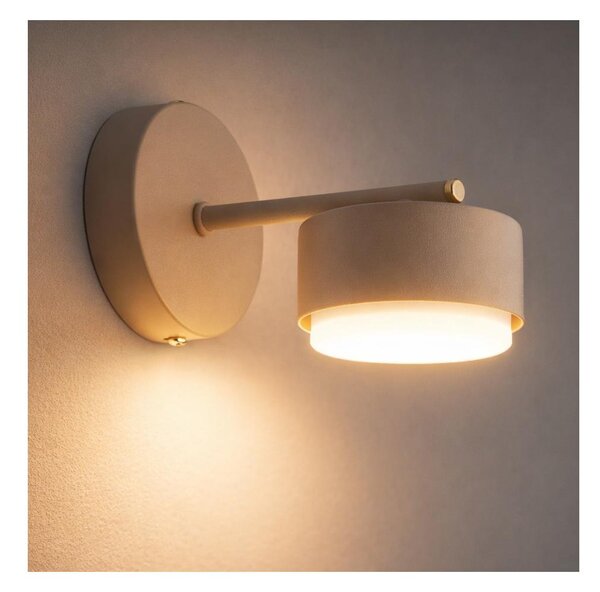 Brilagi - LED стенна лампа MONO 1xGX53/12W/230V бежова