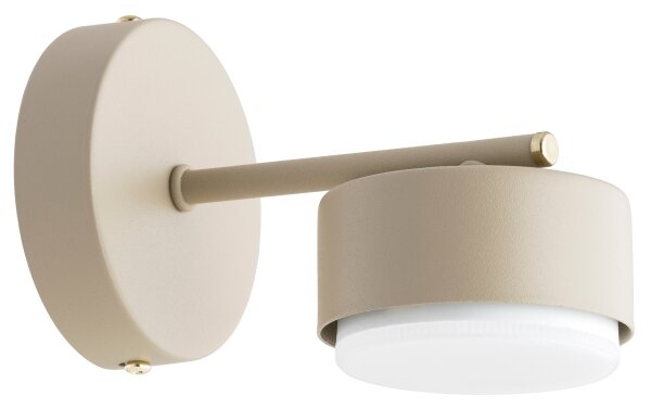 Brilagi - LED стенна лампа MONO 1xGX53/12W/230V бежова