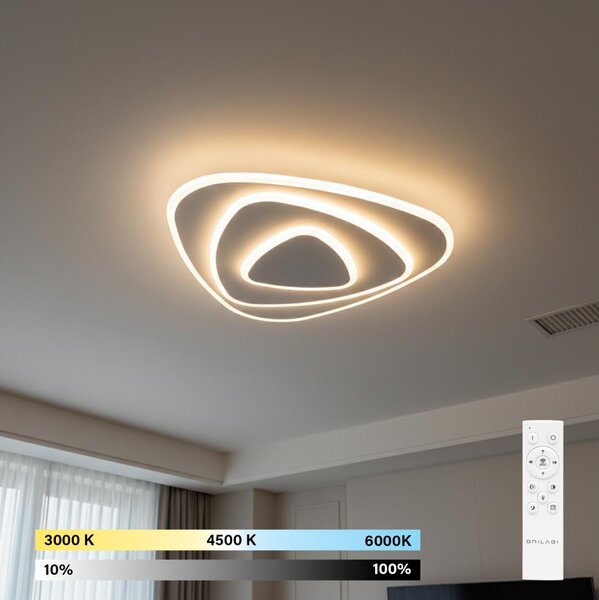 Brilagi - LED димируема таванна лампа MODERN LED/58W/230V 3000-6000K + дистанционно управление