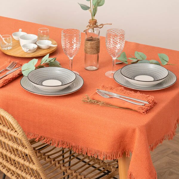 Покривка за маса atmosphera Nappe, 150x250 cm - Бял
