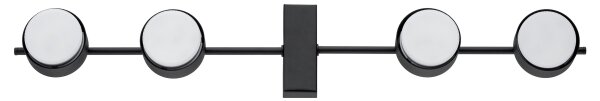 Brilagi - LED точково осветително тяло MONO 4xGX53/12W/230V, черно