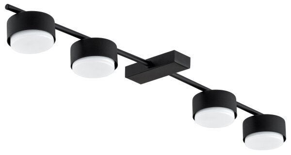 Brilagi - LED точково осветително тяло MONO 4xGX53/12W/230V, черно