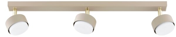 Brilagi - LED точково осветително тяло MONO 3xGX53/12W/230V бежово