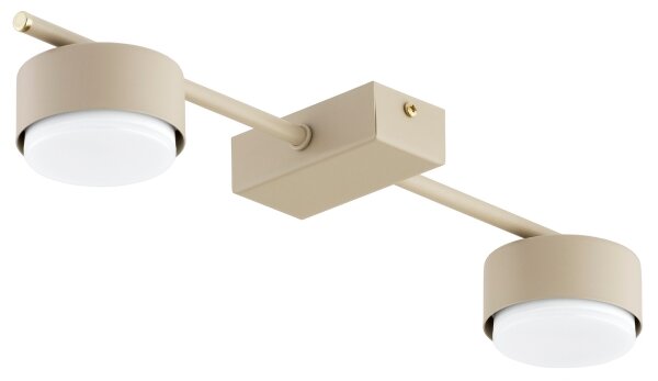 Brilagi - LED точково осветително тяло MONO 2xGX53/12W/230V бежово