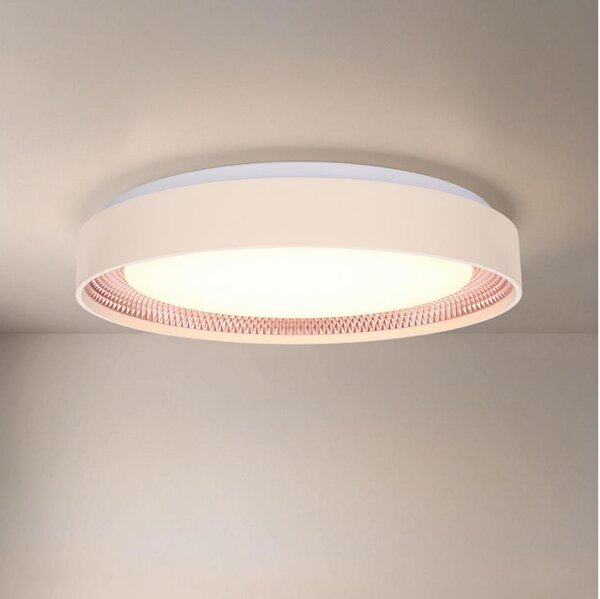 Brilagi - LED димируемо таванно осветително тяло WALDO LED/48W/230V Ø 40 см бежово/златисто + дистанционно управление