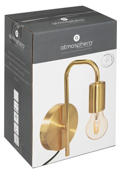 Лампа за стена atmosphera Keli, 17 cm - Черен