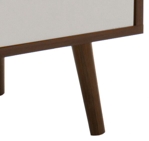 Нощно шкафче Настия Тъмен орех 48x39x53 см