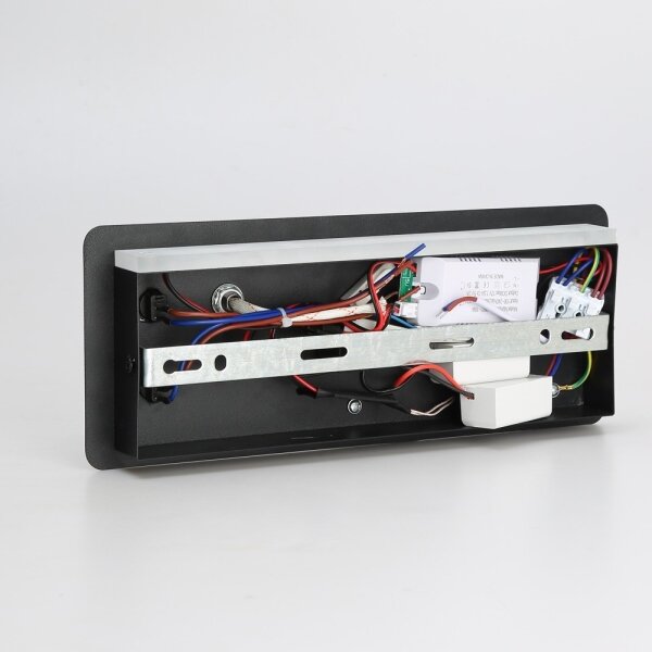 Immax 08288L-LED стенен LED с полка, USB и безжично зареждане, 3W/230V