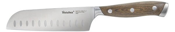 Нож Santoku от неръждаема стомана Heritage - Metaltex