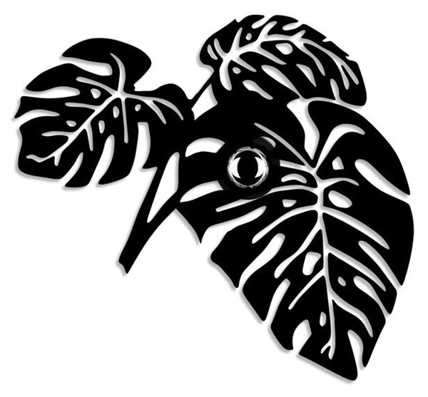 Аплика Leaves с черен абажур