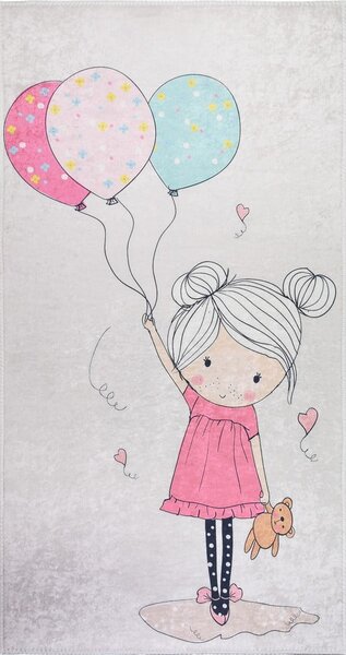 Детски килим 80x150 cm Happy Balloons – Vitaus