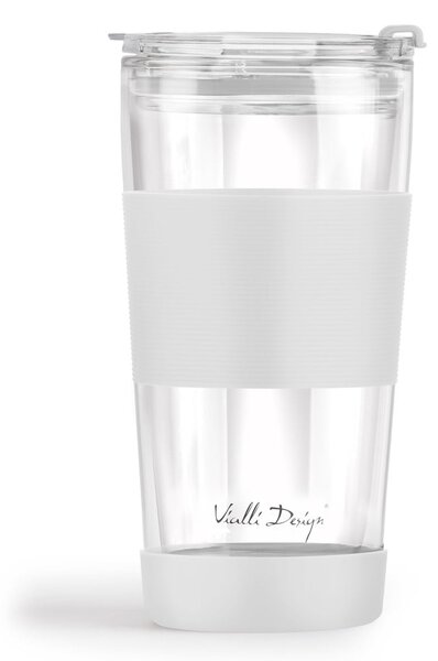 Бяла термочаша 600 ml Fuori – Vialli Design