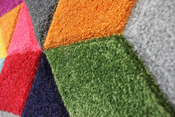 Килим Dynamic Многоцветен 160X160 см, кръгъл, Flair Rugs